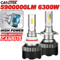 CARLitek H4 LED Hea 6300W 3570 CSP LED H7 H1 H11 H8 9005 9006 HB3 HB4 H9 4300K 6500K 8000K