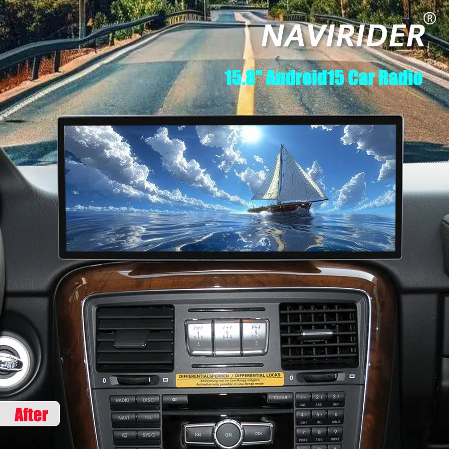 Android15 Car Radio For Mercedes Benz G Class 2004-2012 15.8" Multimedia Video Player GPS  | AUTOKITSHOP