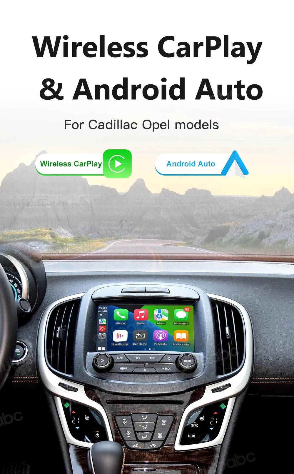 Wireless CarPlay For Cadillac Buick Regal opel insignia 2013-2018 Mokka Zafira Cascada Mer