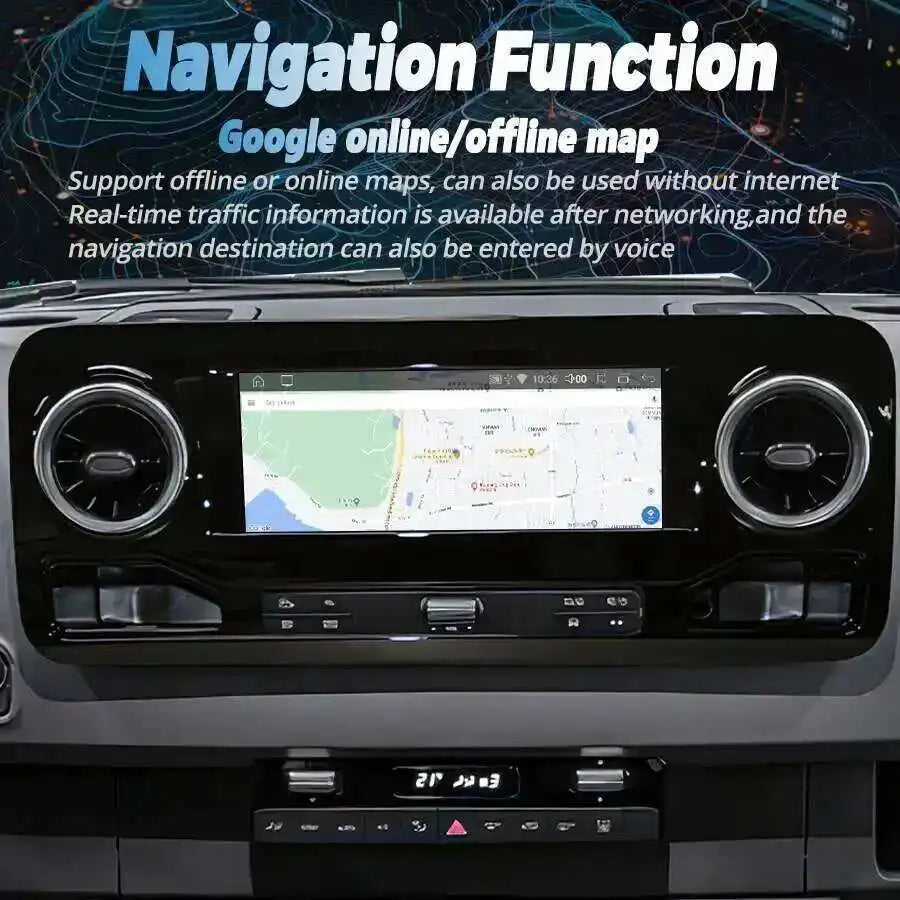 10.25" Android Screen 8+128 Carplay Navigation Stereo Auto Radio Multimedia Player For Mer | AUTOKITSHOP