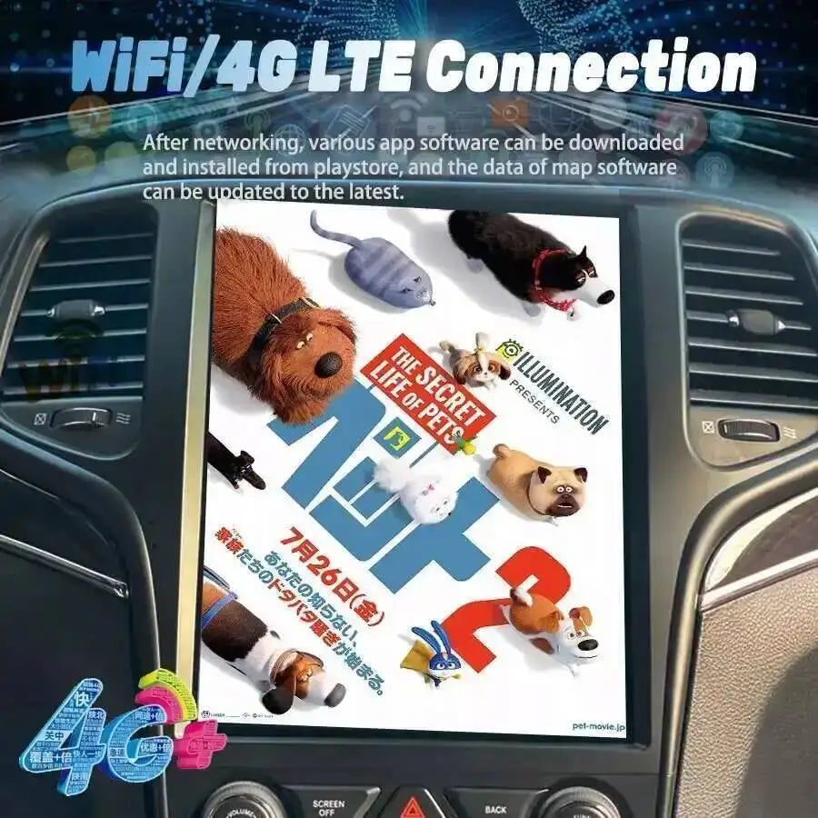 256GB Android 15 Car Radio Stereo For Jeep Grand Cherokee 2014-2017 Built-in 360 Navirider