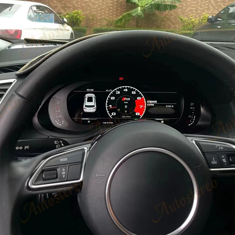 Car Digital Cluster Virtual Cockpit Carplay For Audi A4 A5 2009-2016 Multimedia Player Das