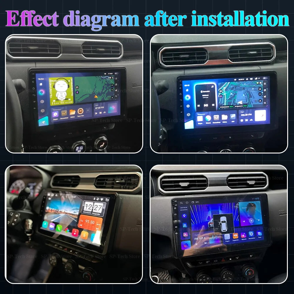 Android 16 For Renault Duster Hm 2 2020 2021 Arkana 2019-2021 Multimedia Video Player Gps  | AUTOKITSHOP