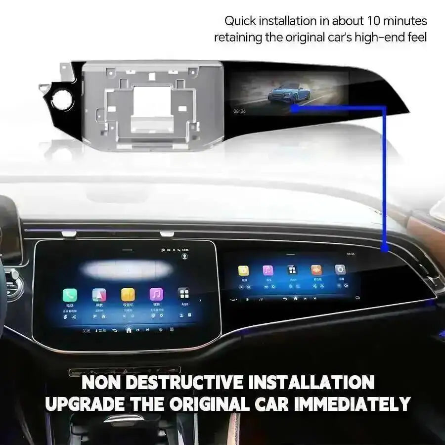 12.3" Co Pilot Entertainment Head Unit For Mercedes Benz E Class E260 E300 W214 2024 Car A