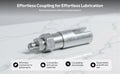 90 Degree Grease Coupler Right Angle Durable Push on Slotted Grease Coupler - Automotive LED Light
