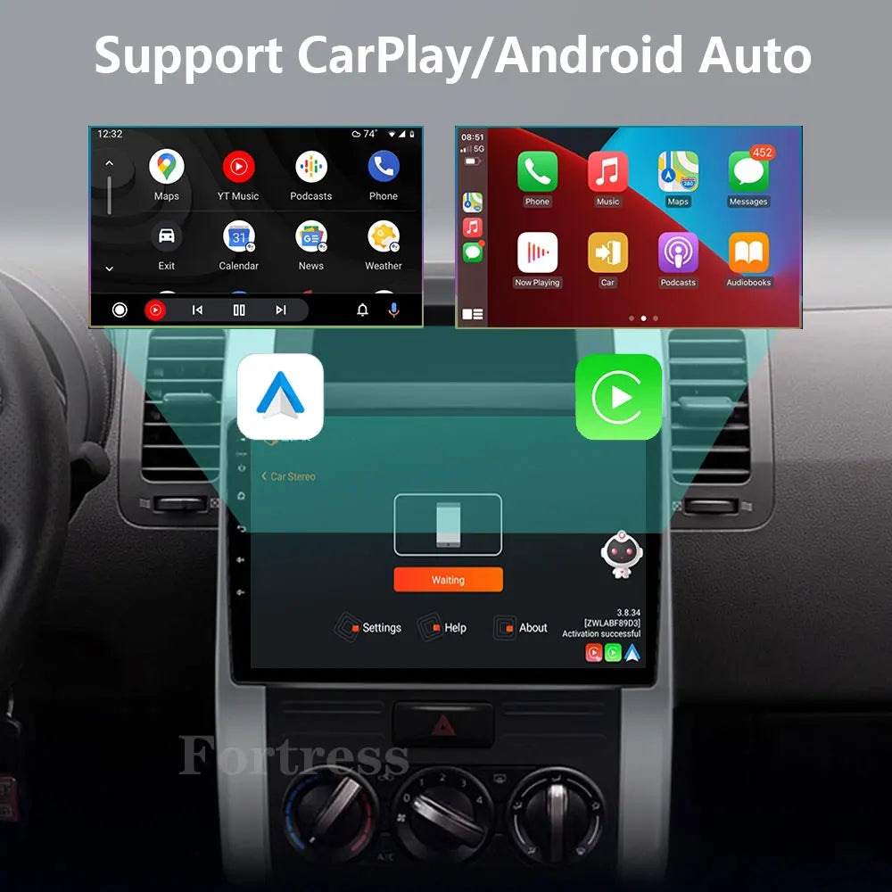 Android 16 Car For Nissan X-Trail X - Trail X Trail 2 T31 2007 - 2015 Stereo Head Unit GPS