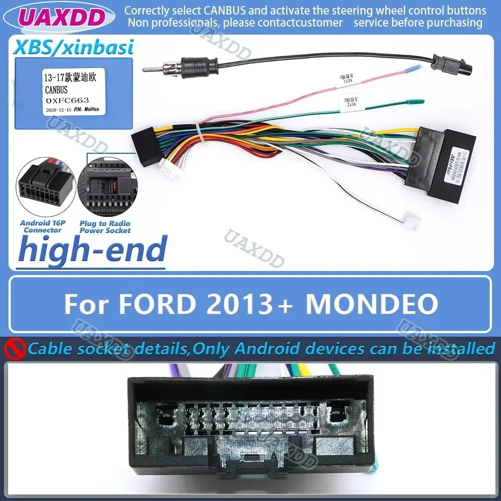 FOR FORD Transit decoder canbus box F150 F250 Territory Mondeo FIGO KA RANGER FUSION Fiest