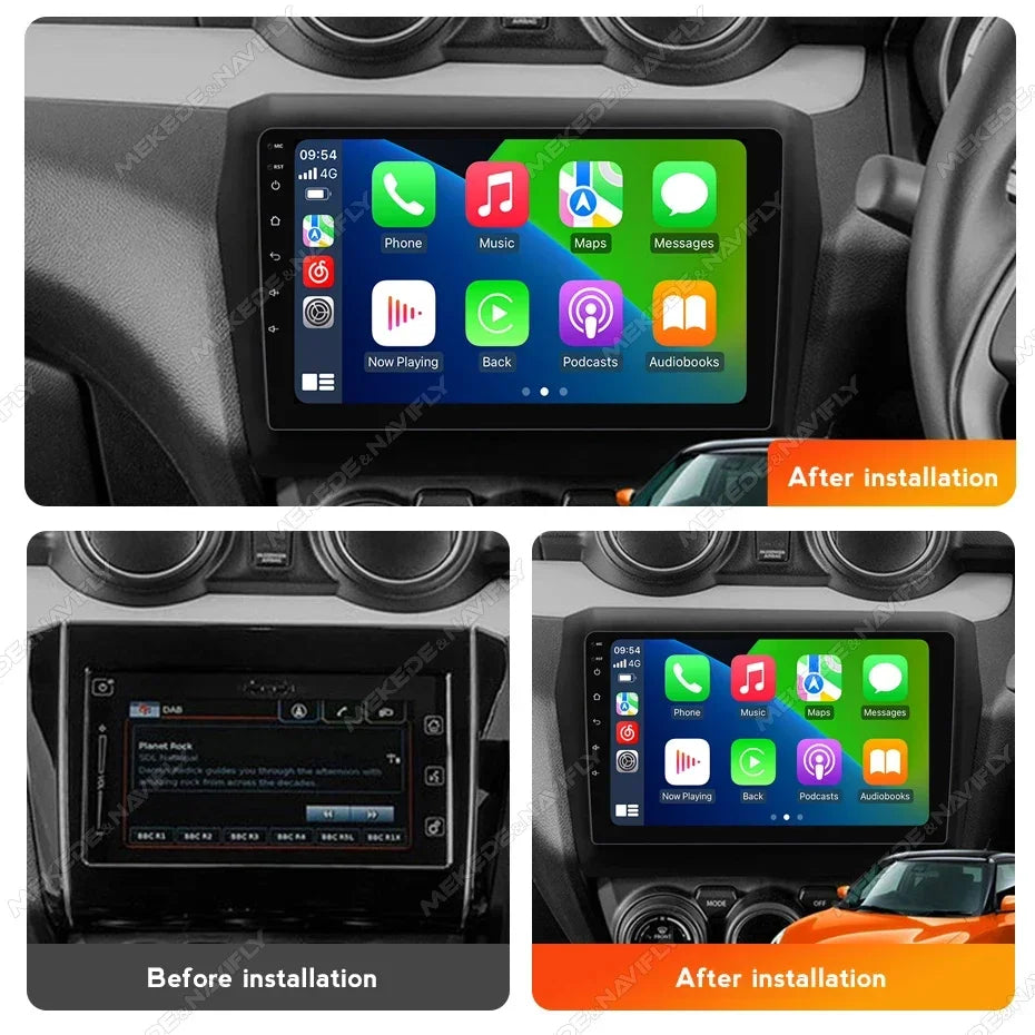 Android 14 Car Radio for Suzuki Swift 2017 2018 2019 Wireless Carplay IPS Multimedia Video | AUTOKITSHOP