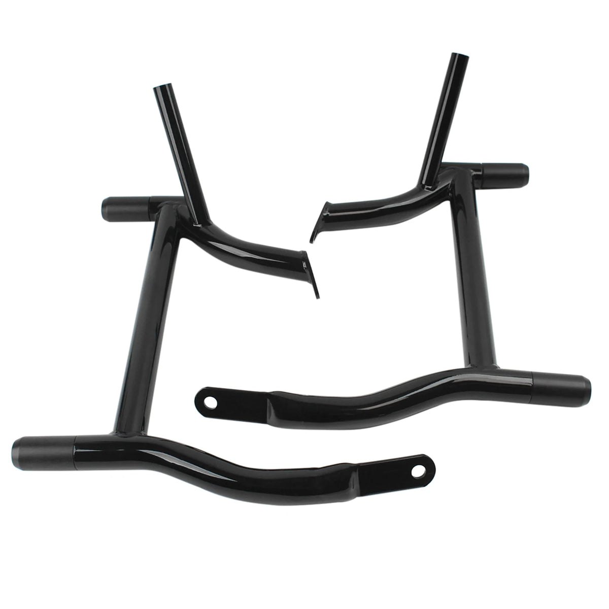 Motorcycle Black Saddlebag Guard Rails Bag Guards For Harley Road Glide Street Glide Road King E - Automotive LED Light