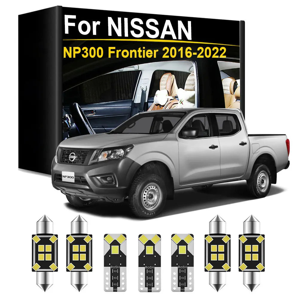 LED Interior Light Kit for Nissan NP300 - Canbus Error-Free Bulbs | AUTOKITSHOP