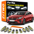 12Pcs LED Bulb Interior Dome Map Trunk License Plate Light For Kia Proceed 2019 2020 2021 2022 2 - Canbus LED Car Light