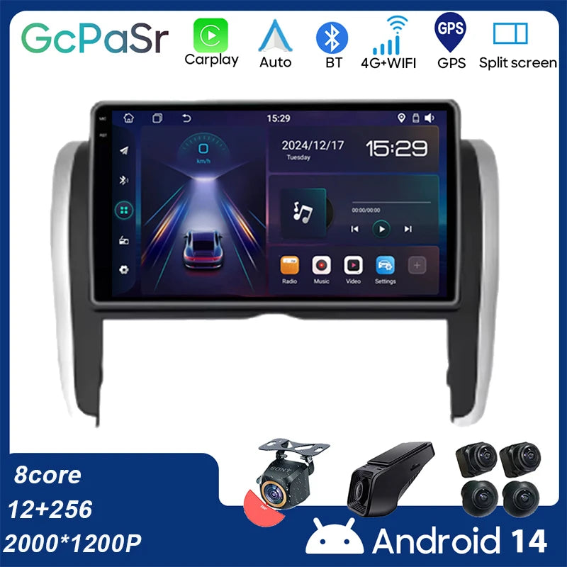 4G For Toyota Allion Premio 2007-2015 Car Android Auto Carplay Radio Stereo Head Unit Mult