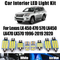 LED Interior Light Kit for Lexus LX 450 470 570 LX450 LX470 LX570 1996-2020 - Canbus Dome Map Door Trunk Bulbs | AUTO...