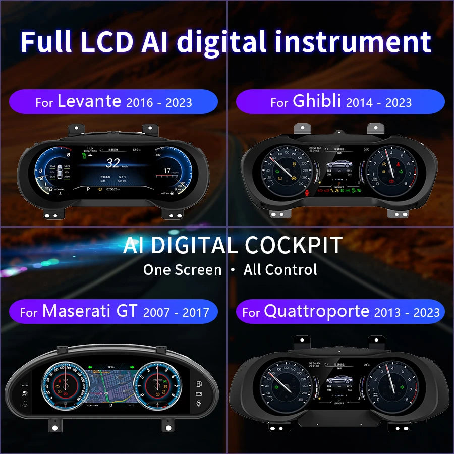 LED Interior Light Kit for Maserati 2004-2015 - Canbus Error-Free Interior Bulbs