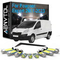 13-Piece LED Interior Light Kit for Peugeot 2007-2018 - Canbus Error-Free Interior Bulbs