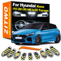 ZITWO LED Bulb Interior Dome Map Trunk Light Plate Lamp Kit For Hyundai i20N i30N i10 i20 i30 i4 - Canbus LED Car Light
