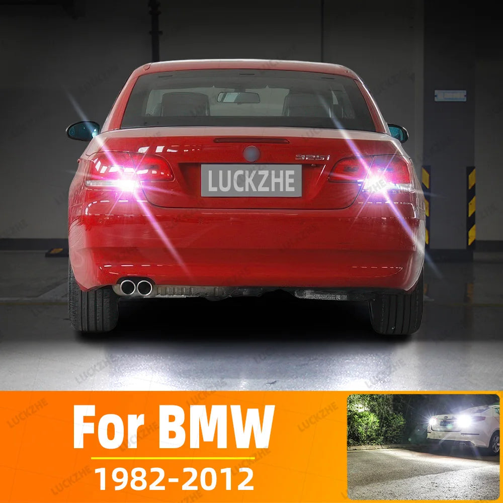 2-Piece LED Interior Light Kit for BMW 3 Series E30 E36 E46 E90 E91 1982-2012 - Canbus Dome Map Door Trunk Bulbs | AU...