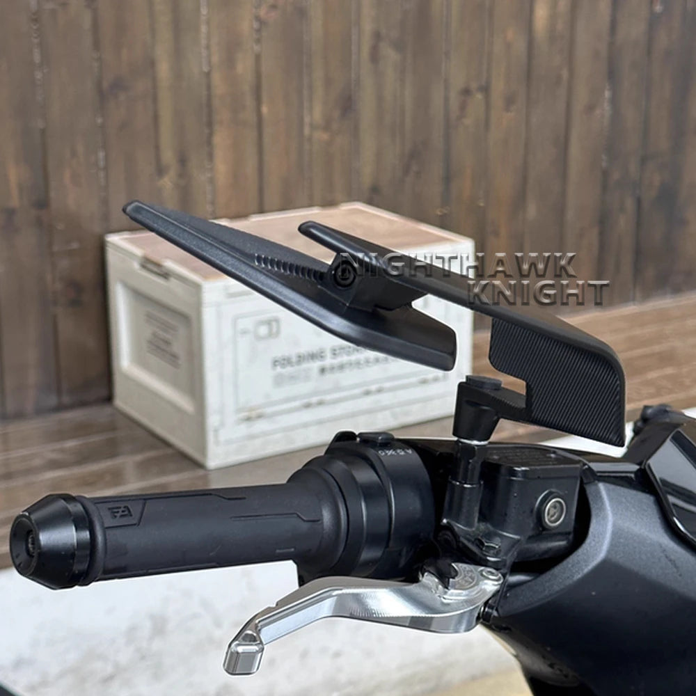 For BMW S1000R S1000 R S1000XR F900R F900XR G310R Motorcycle Rearview Mirror Wing Rotatable Mirr - Automotive LED Light