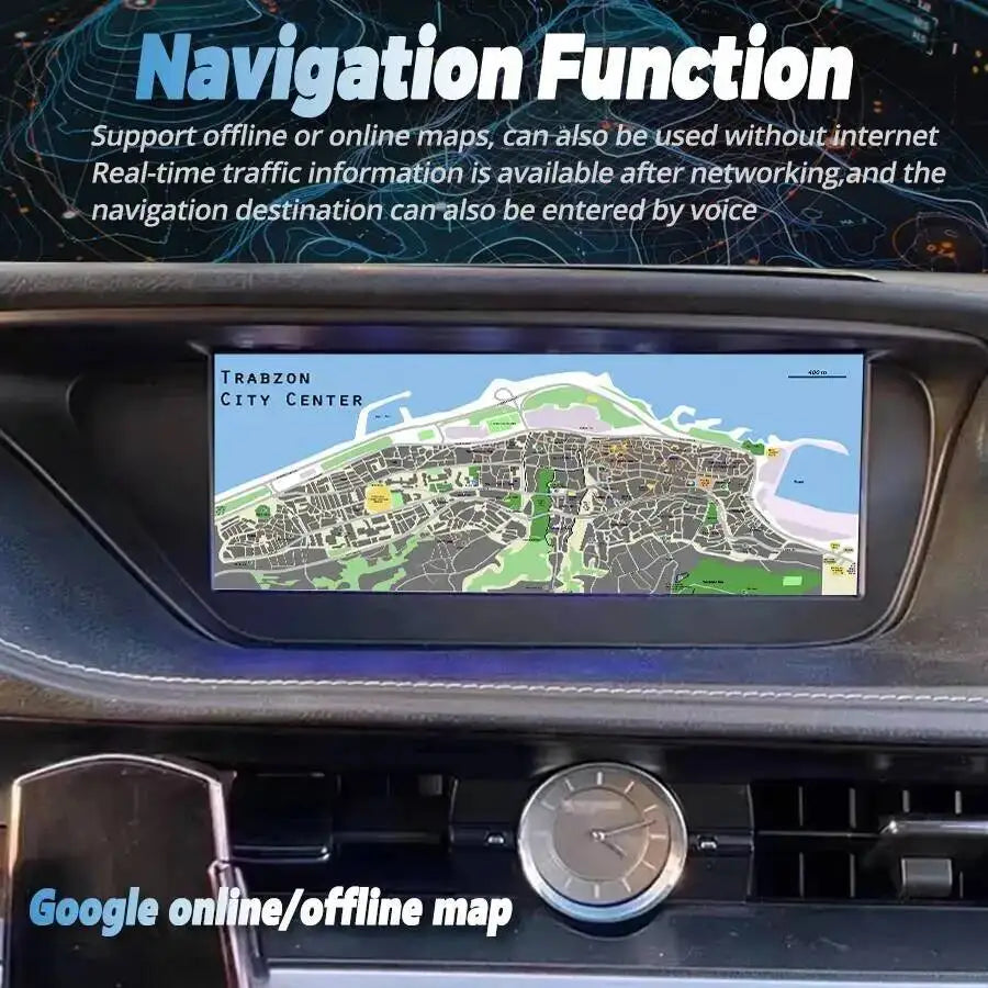 Car Radio Multimedia Player GPS Navigation 10.25" For Lexus ES ES200 ES300H ES250 ES350 20
