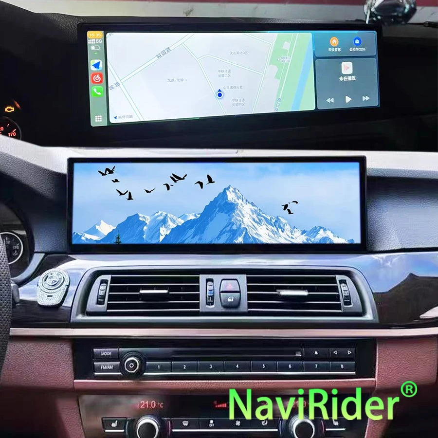 14.9inch Car Radio Touch Screen For BMW 5 Series F10 F11 F18 2011-2017 CARPLAY GPS Navigat