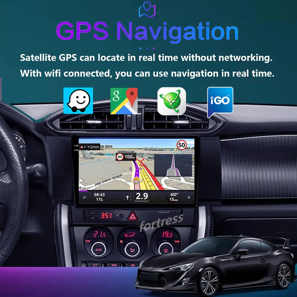 Android 16 For Toyota GT86 GT 86 Subaru BRZ Scion FRS 2012 2013 - 2016 Car GPS Navigation