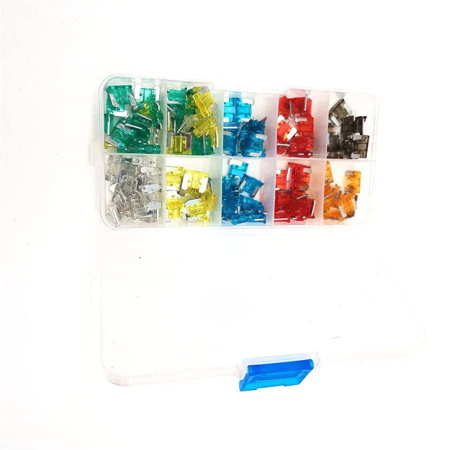 120 Assorted Car Truck Mini Low Profile Fuse 5,7.5,10,15,20,25,30 AMP Hot Sales