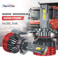 ACTVTCA Power Supply 24V LED Truck Headlight H7 LED Lamp H11 H4 LED Headlight 24V Truck 90