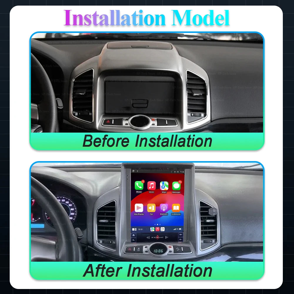 9.7" Car Radio Android 16 For Chevrolet Captiva 2012 2013 2014 2015 2016 2017 Multimedia V | AUTOKITSHOP