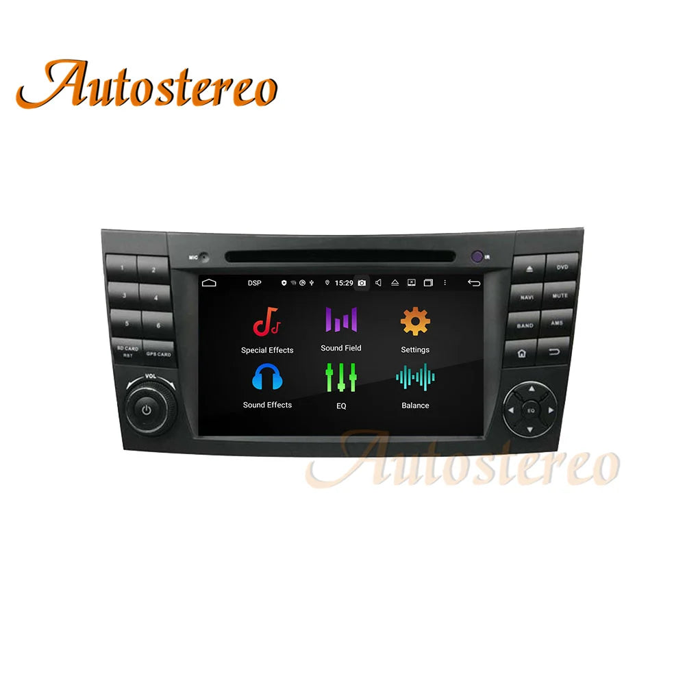 For Benz E-Class W211 CLS W219 Android 13 Car Radio Tape Recorder GPS Navigation Car DVD P