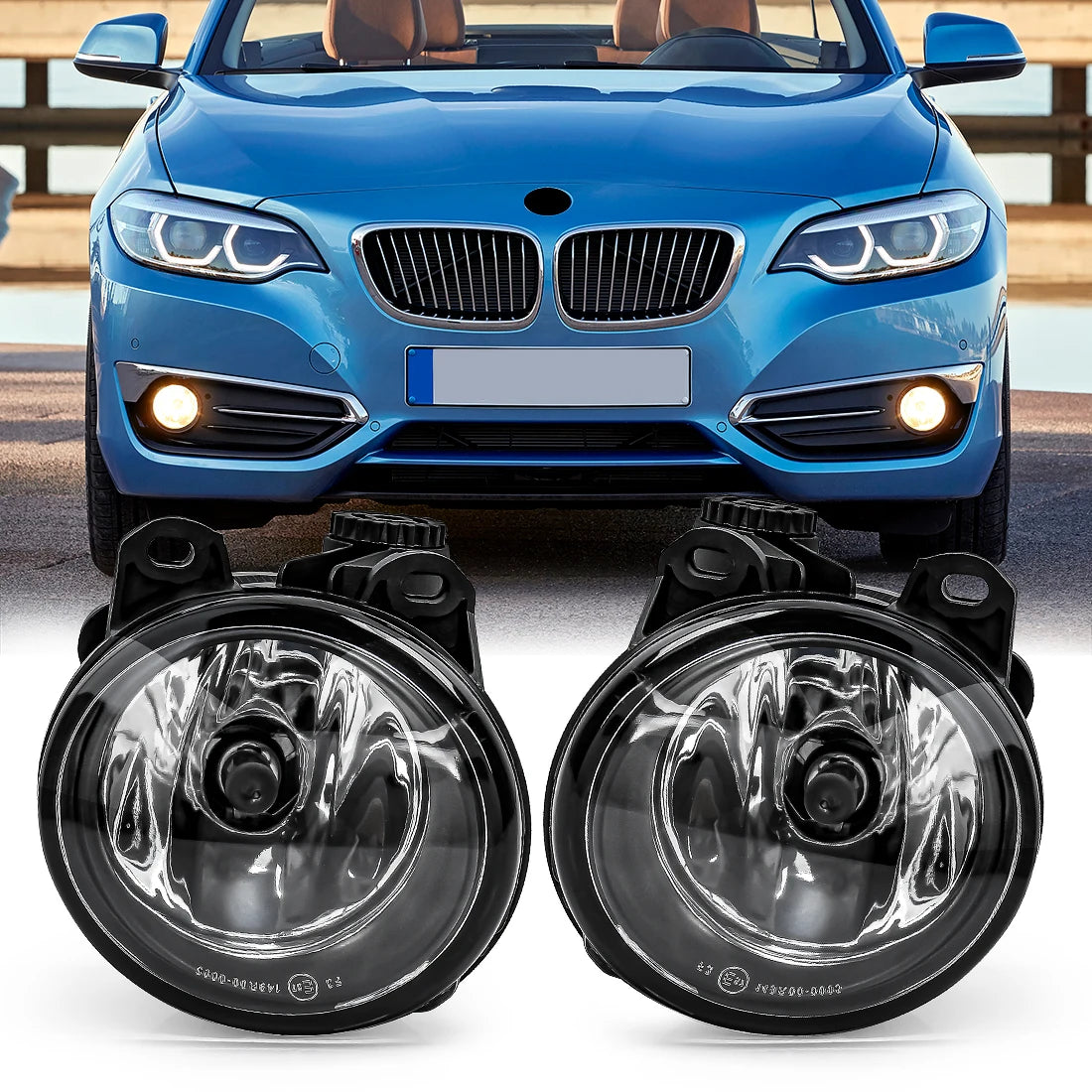 63177839865 63177839866 For BMW E92 E93 F07 F10 F22 F23 M3 M5 2 3 5 Series Fog Lights Day  | AUTOKITSHOP