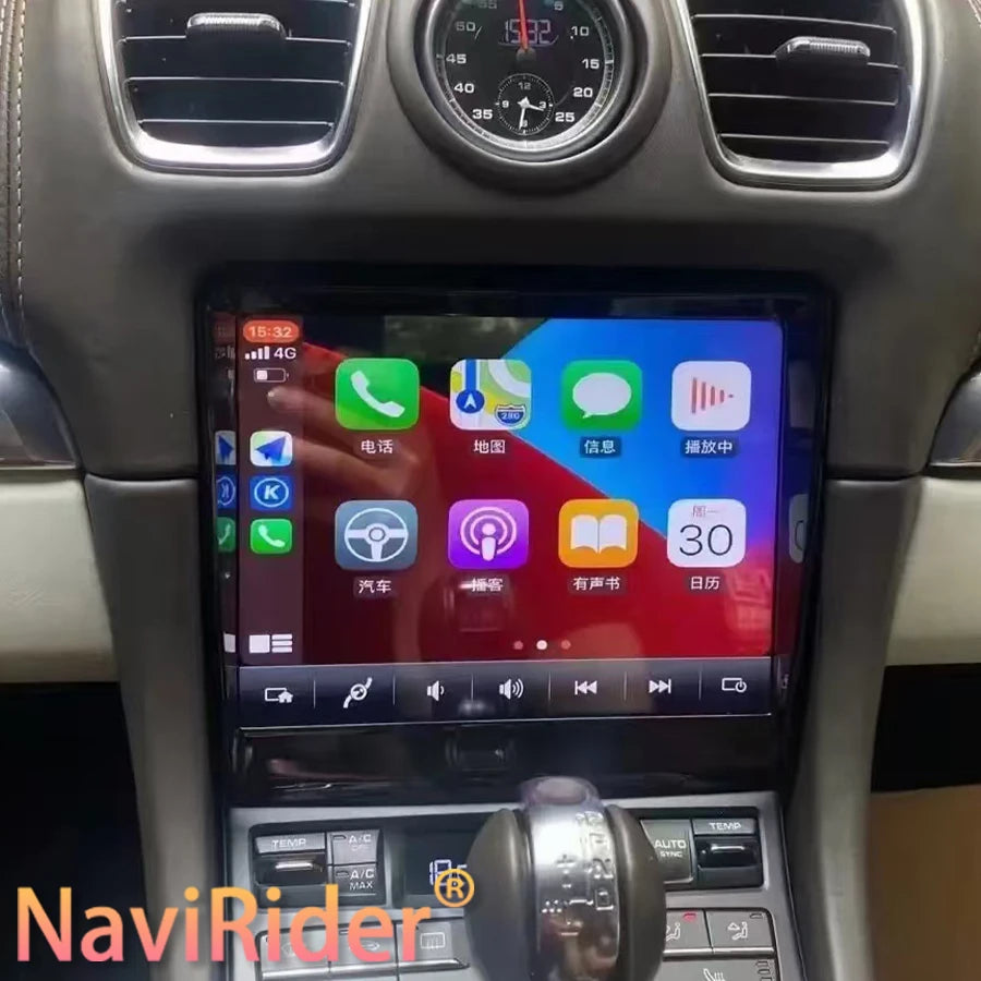 For Porsche Boxster 911 718 Android 13 2012- 2018 Car Radio GPS Multimedia Player Auto Nav