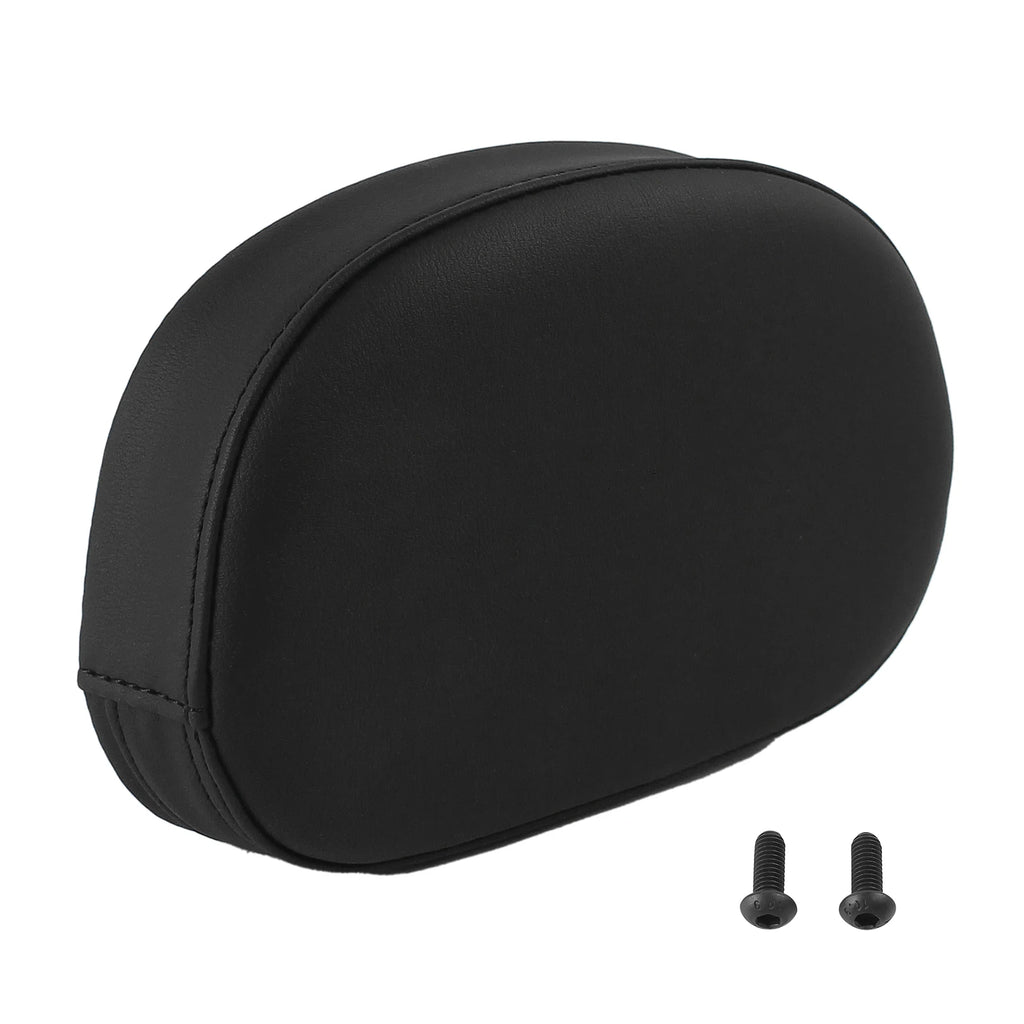 Universal Motorcycle Sissy Bar Backrest Cushion Pad Seat Cover Accessories For Harley Chopper To - Automotive LED Light