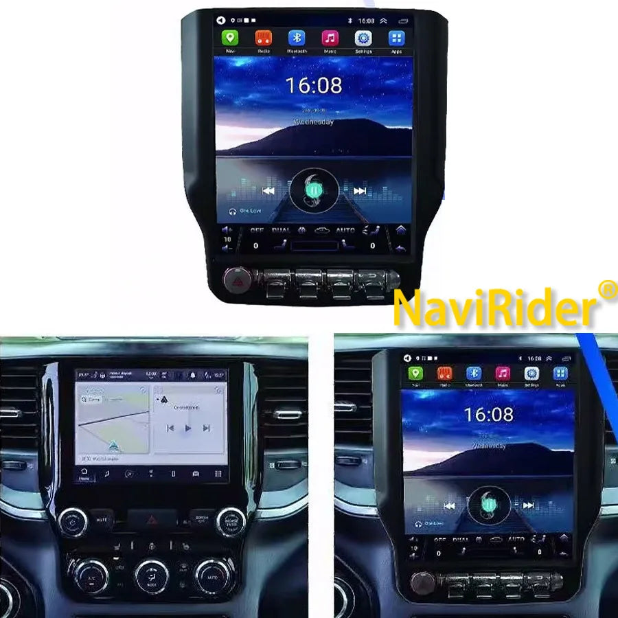 9.7" Multimedia Video Player For Dodge Ram 2019 2020 2021 Android15 Stereo 4G WiFi Autorad | AUTOKITSHOP