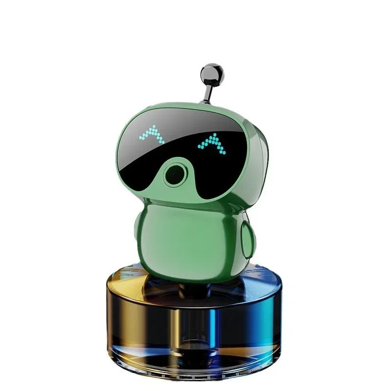Car Fragrance Robot Intelligent Aromatherapy Machine Car Perfume Seat High-end Air Purification  - Automotive LED Light