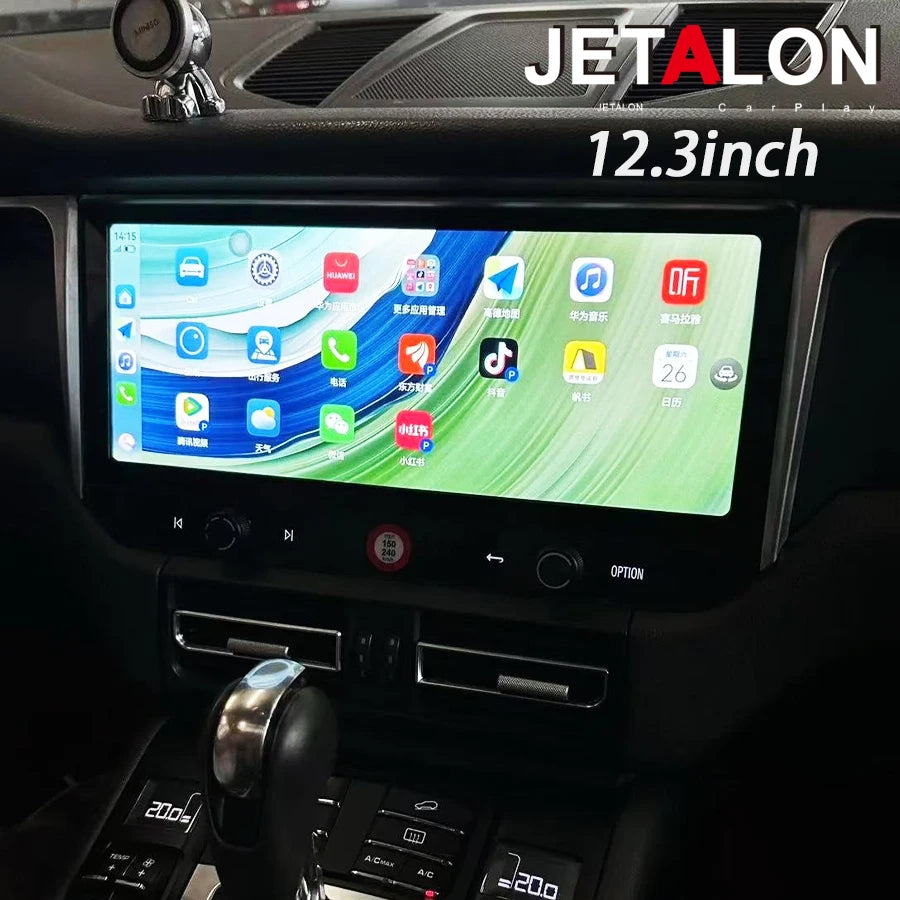 12.3inch Android Carplay Car Radio For Porsche Macan 2016 Touch Screen Stereo Multimedia A