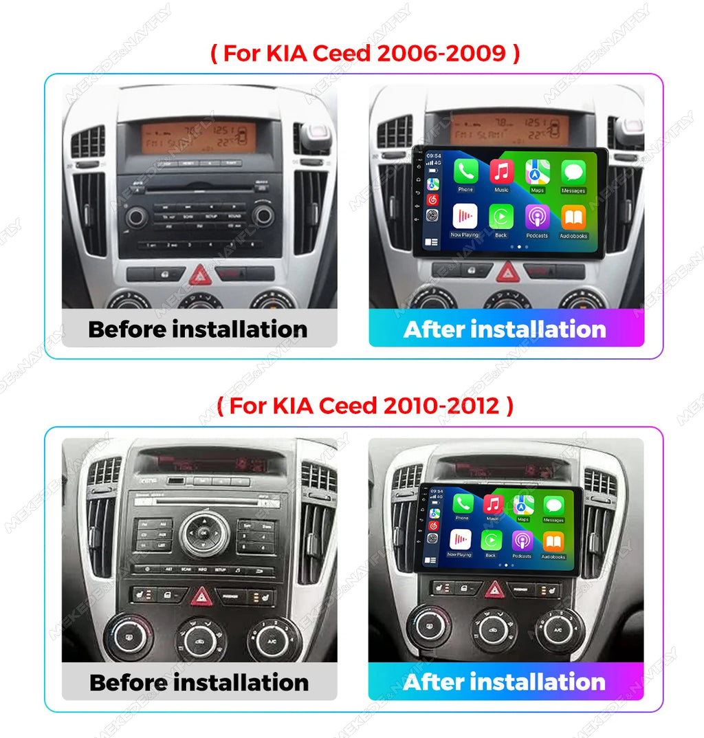 2DIN Car Radio Stereo for KIA CEED CEE'D 2006 2007 2008 2009 2010 2011 2012 Carplay Auto M | AUTOKITSHOP