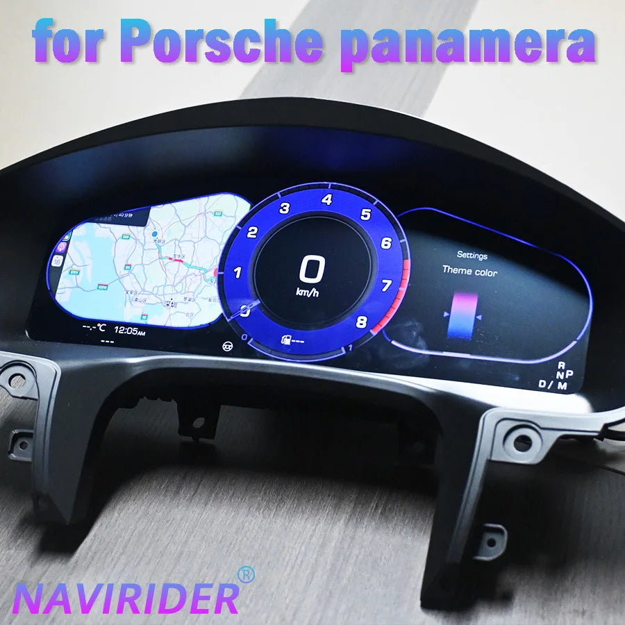 Virtual Cockpit Dashboard LHD 12.3inch For Porsche Panamera 2010-2016 Car LCD Digital Clus