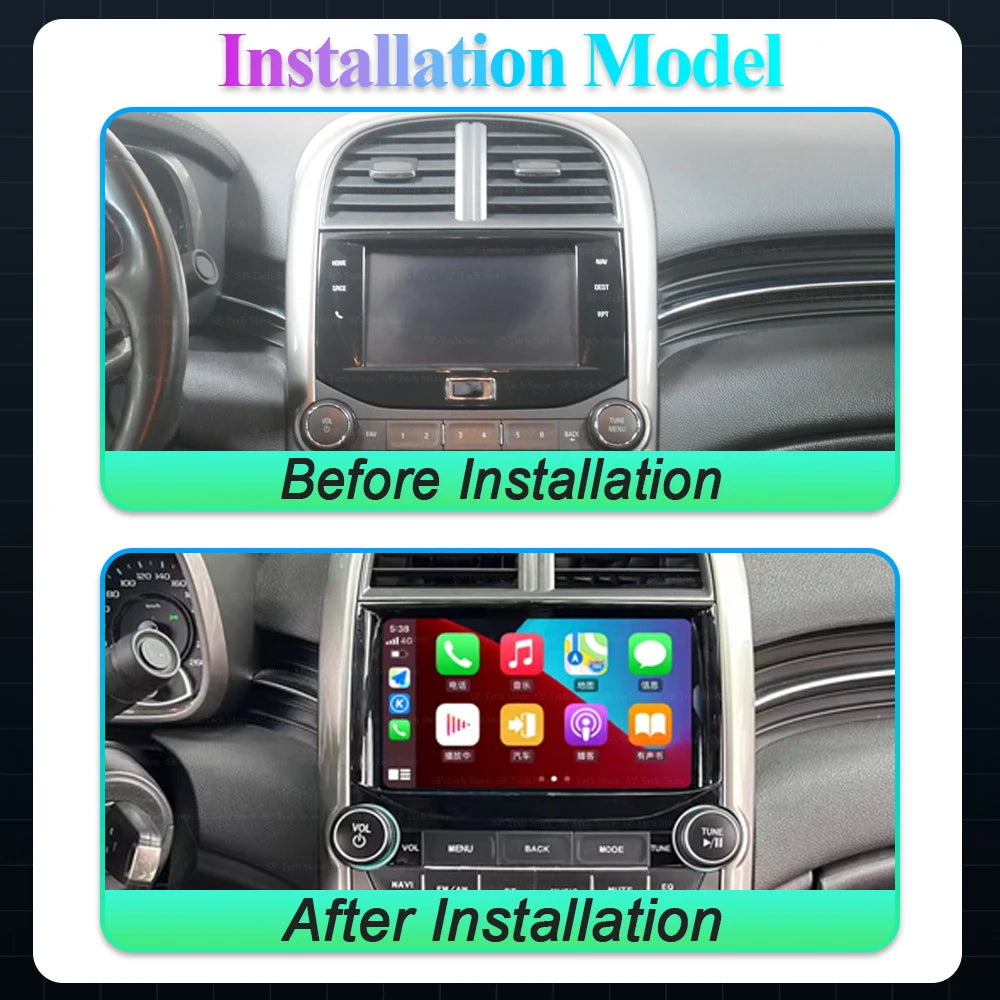 Car Dvd Auto Radio Android 16 For Chevrolet Malibu Xl 2012 2013 2014 2015 Multimedia Playe | AUTOKITSHOP