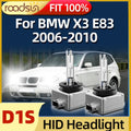 Roadsun 2PCS 12V 35W HID Xenon Lamp D1S Car Headlight 6000K Single Beam Auto Light Fit For