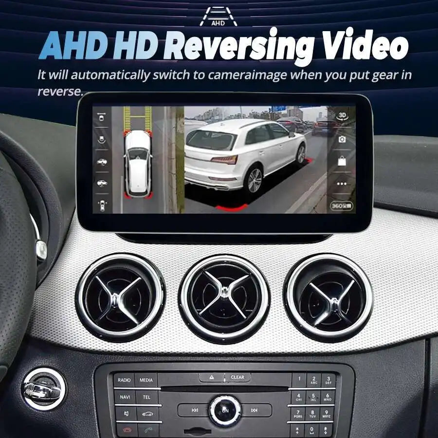 Qualcomm 668S Android 14 Carplay Navi 10.25inch Multimedia Video Playe For Mercedes Benz A