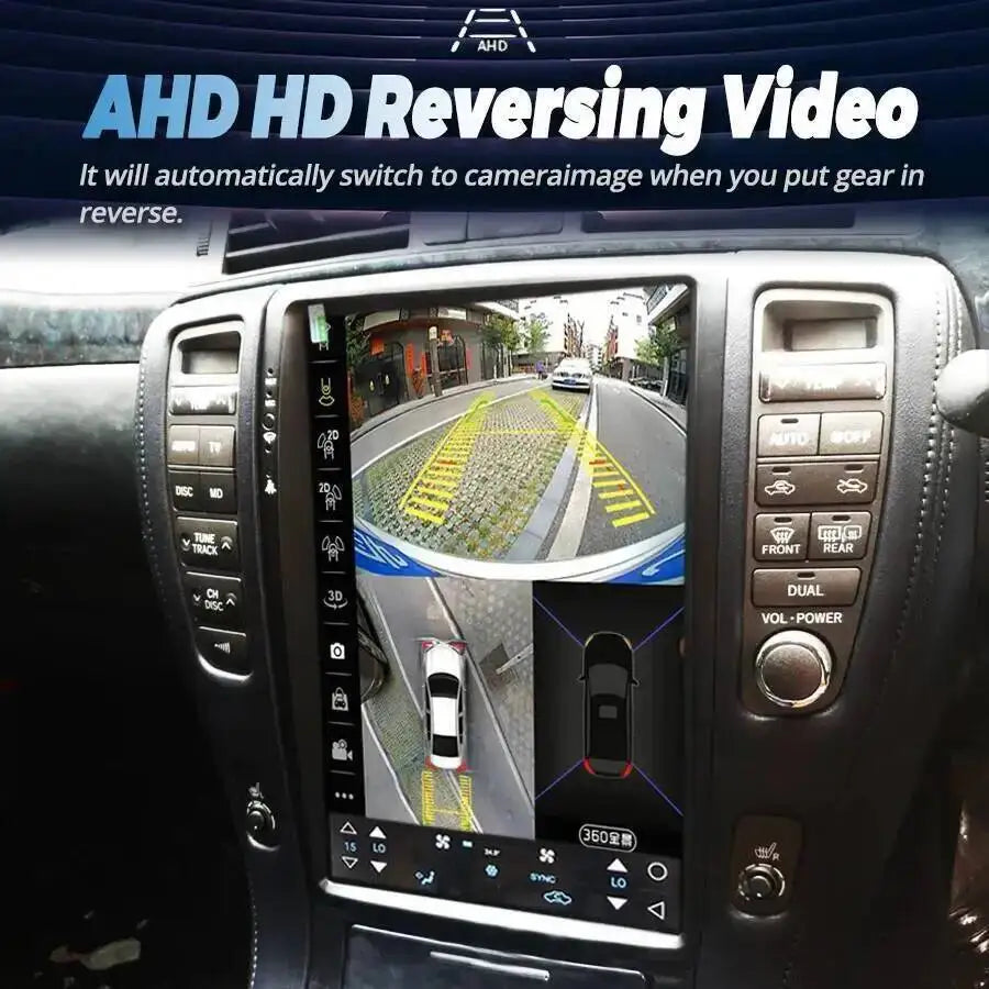 Multimedia Video Player Head Unit Android 15 Car Screen For Toyota Crown S182 S184 2005 -2