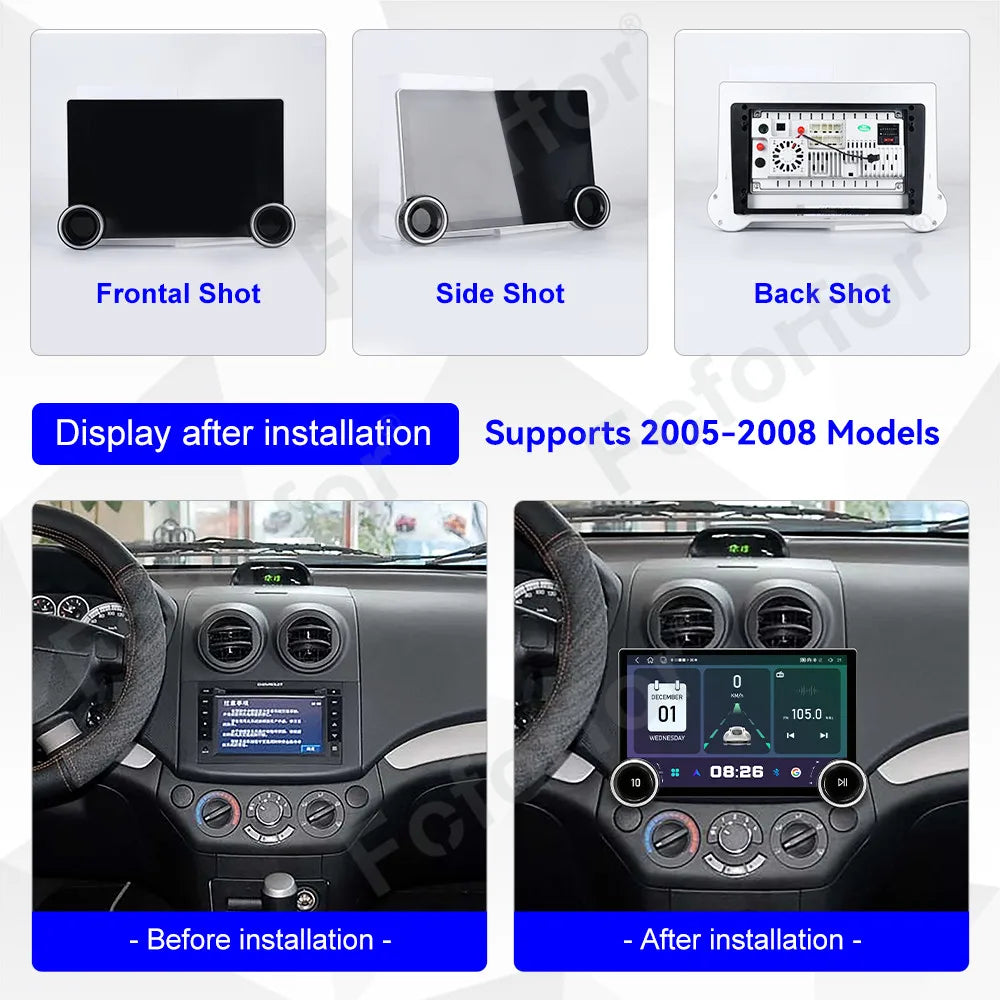 High Definition Dash Display 11.5 Inch Android 15 HD Touch GPS Navi Head Unit CarPlay Andr