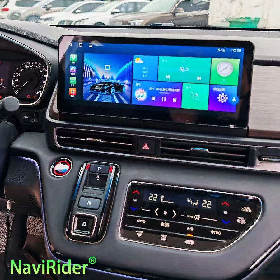 12.3" Touch Screen Android Multimedia Video Player For Honda Odyssey Elysion 2022 CarPlay