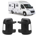 Car Rearview Mirror Cover Cap Protective High Strength Side Mirror Cover Trim for Ducato 250 200 - Automotive LED Light