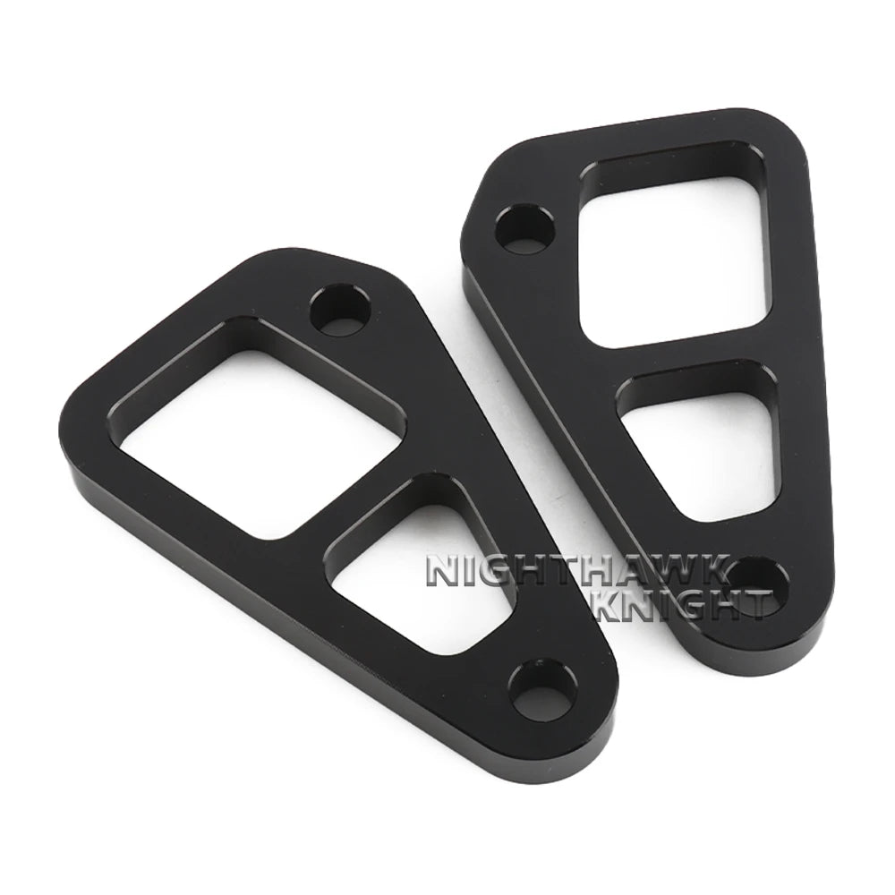 Motorcycle Accessories Footstool Eliminator CNC aluminum Luggage Side Tie Down Brackets For Husq - Automotive LED Light