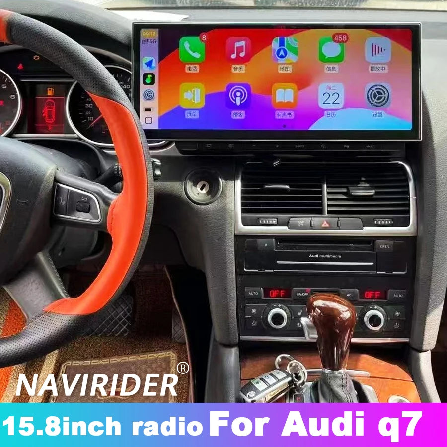 Android 15 Stereo BT DSP For Audi A6 S6 RS6 Q7 SQ7 2005-2015 CarPlay Navigation Built-in36