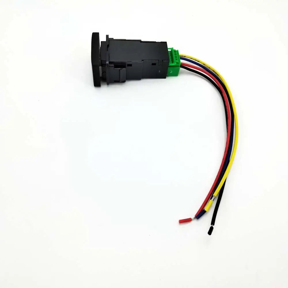 Fog Push Button Switch w/ Amber LED Background Indicator Lights OEM For Toyota