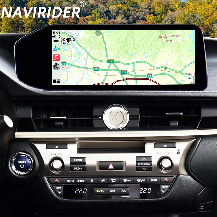 Android 15 12.3'' Qled Screen Qualcomm 685 BT Car Radio Stereo For Lexus ES ES300 ES250 ES