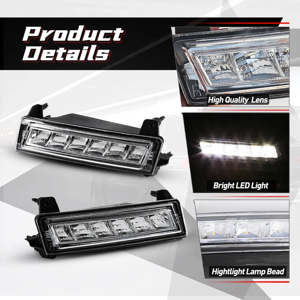 1649060251 1649060151 DRL For Mercedes Benz W164 X164 X204 ML350 ML450 GL450 GLK350 2009 - | AUTOKITSHOP