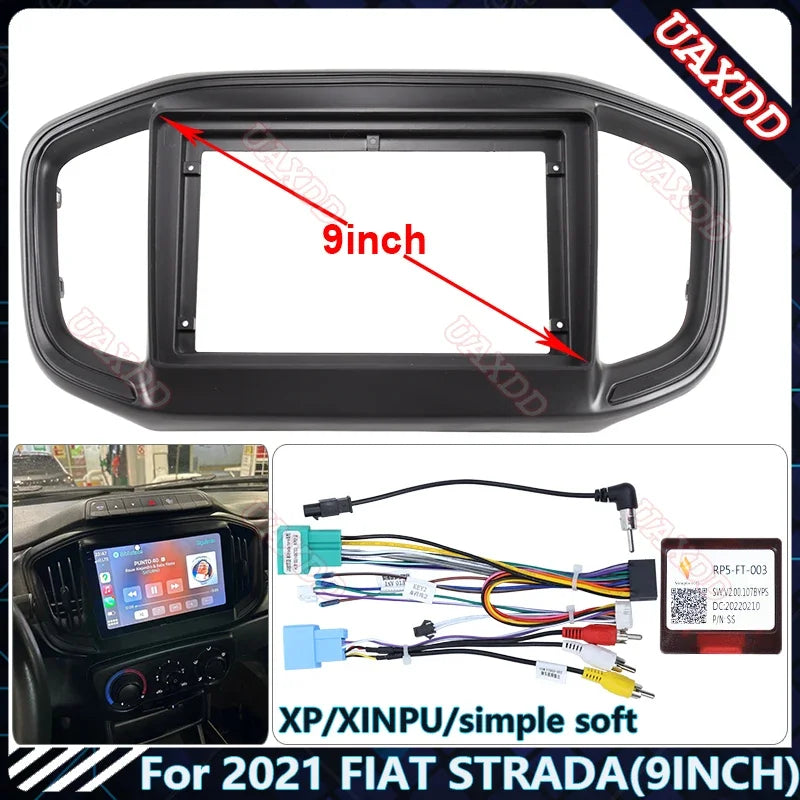 Car MP5 DVD Radio Android stereo Harness screens accessories navigation dashboard cables f